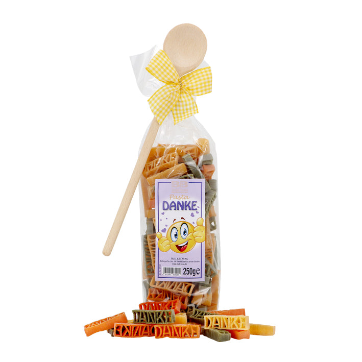Pasta-Präsent Danke