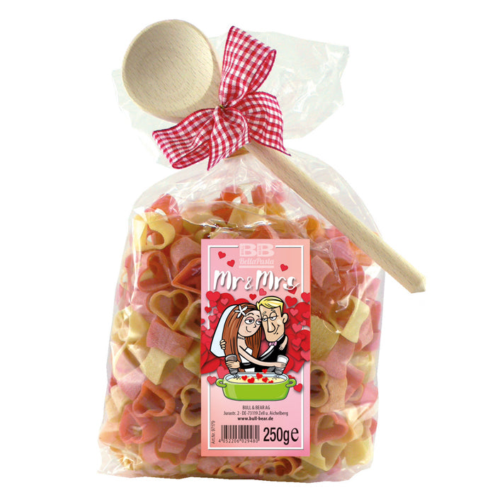 Pasta-Präsent Mr. & Mrs.