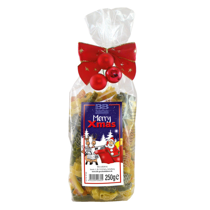 Pasta-Präsent Merry Xmas