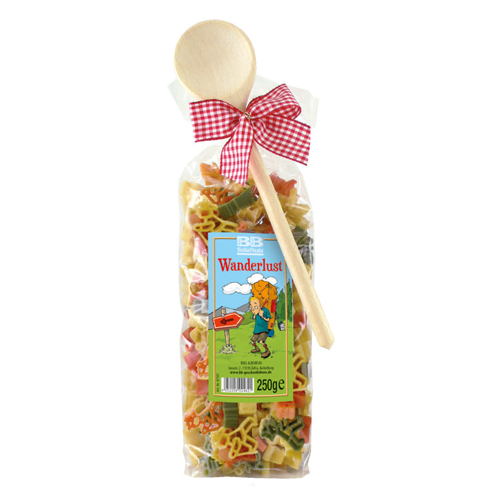 Pasta-Präsent Wanderlust