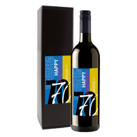 Weingeschenk "70. Geburtstag"