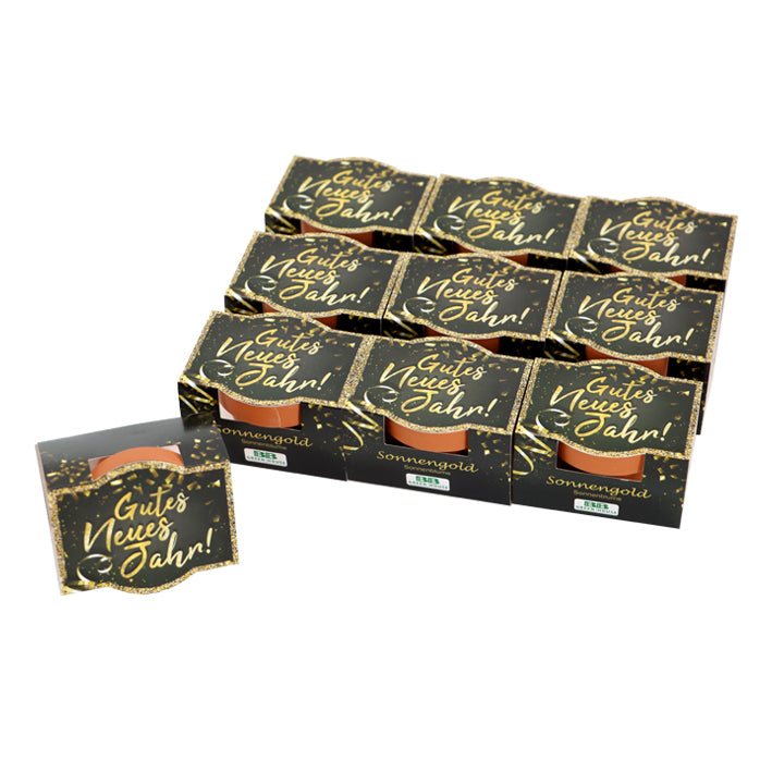 10er Set Mini-Pflanzset Gutes neues Jahr