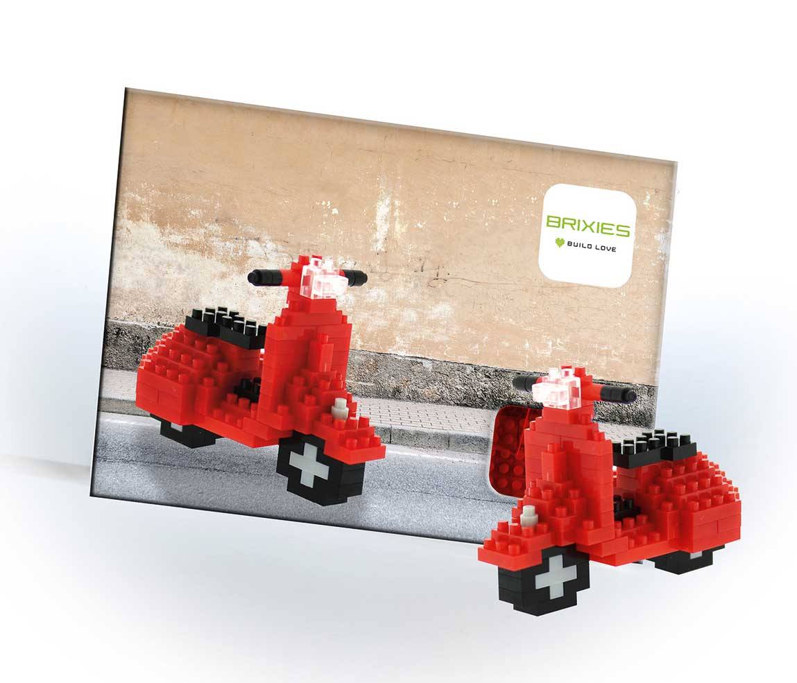 Postkarte BRIXIES Roller