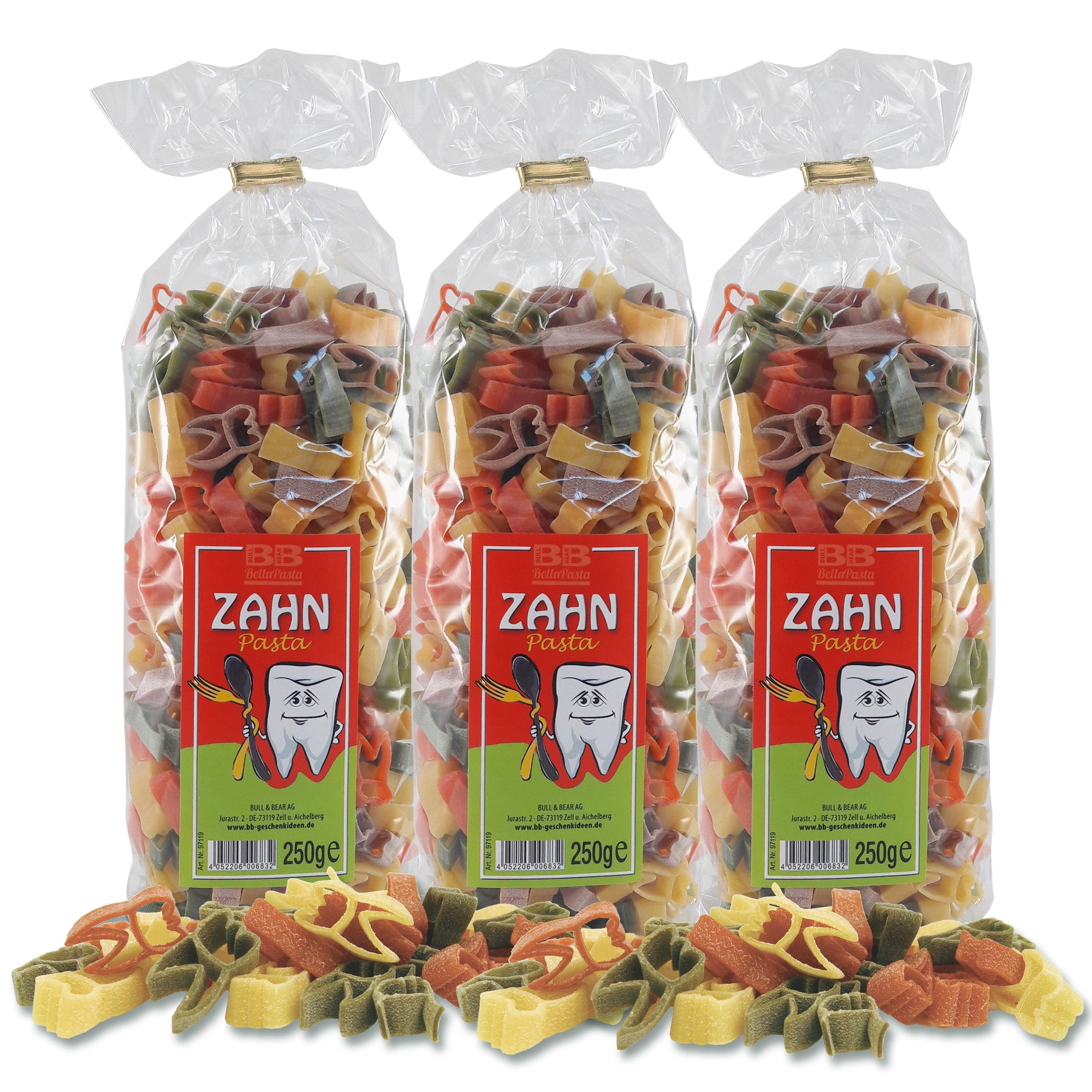 3er Set Zahn-Pasta "Al Dente"