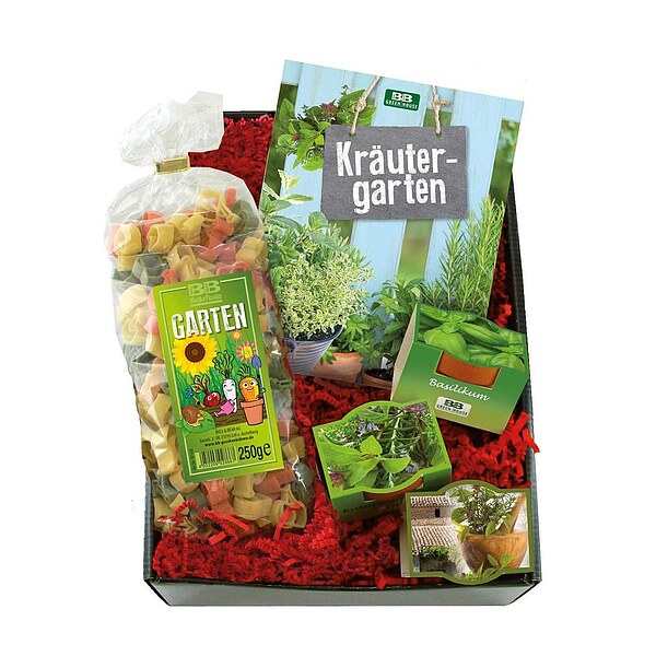 Geschenkbox Garten