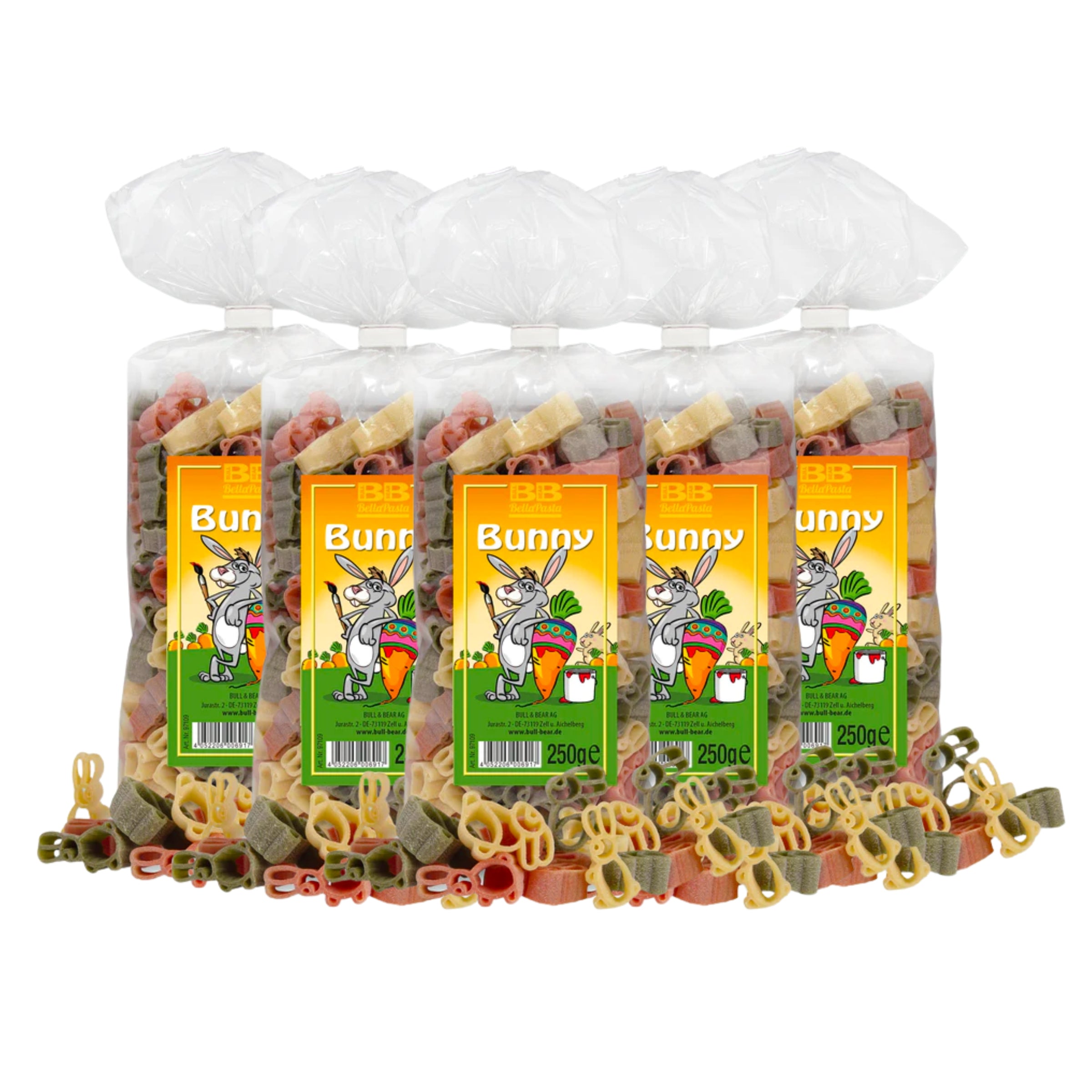 5 Pack Pasta "Bunny"