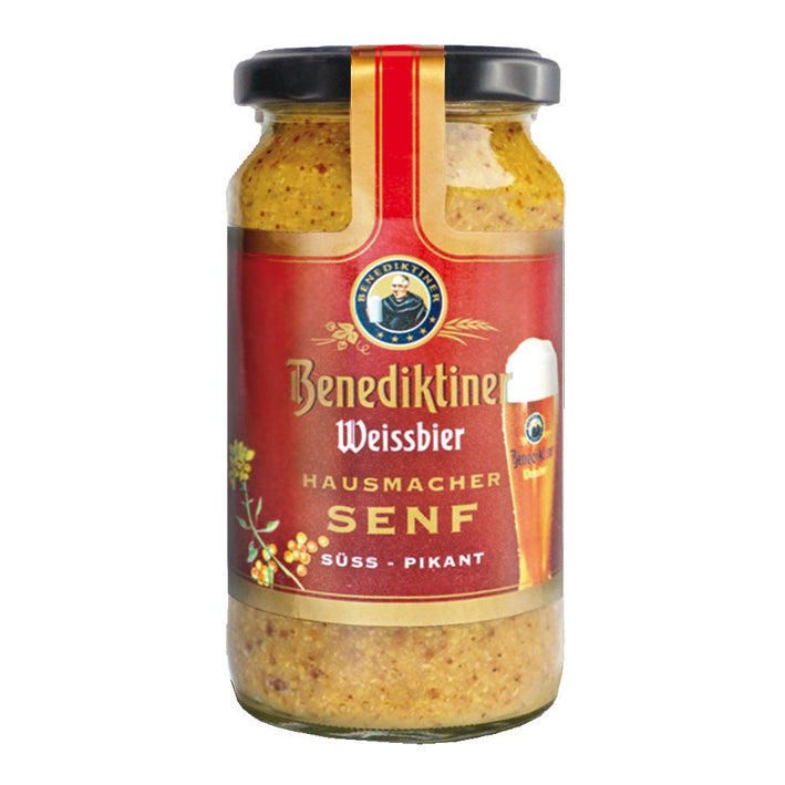 Benediktiner Weißbier Hausmacher Senf – BULL &amp; BEAR | Geschenke &amp; Gadgets