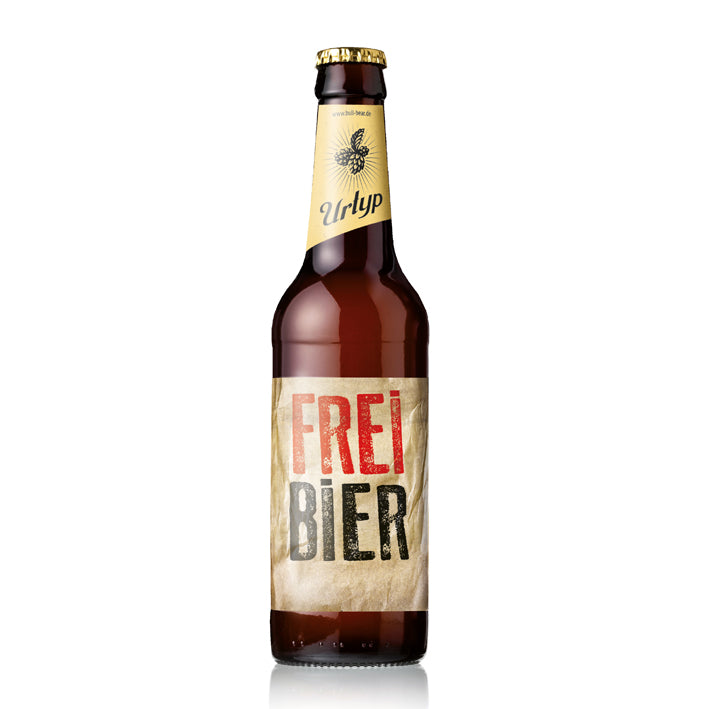 6er Bier-Box ''Freibier''