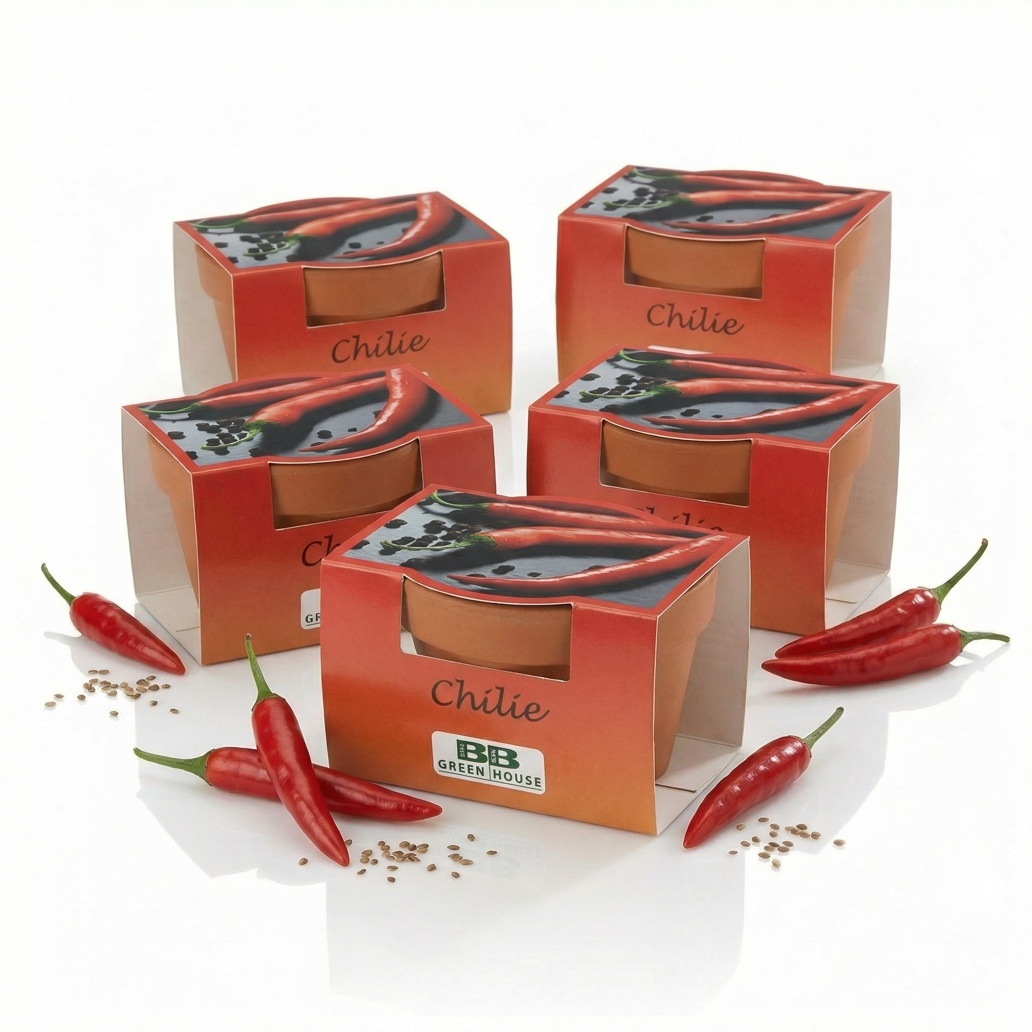 Mini-Pflanzensets "Chili"