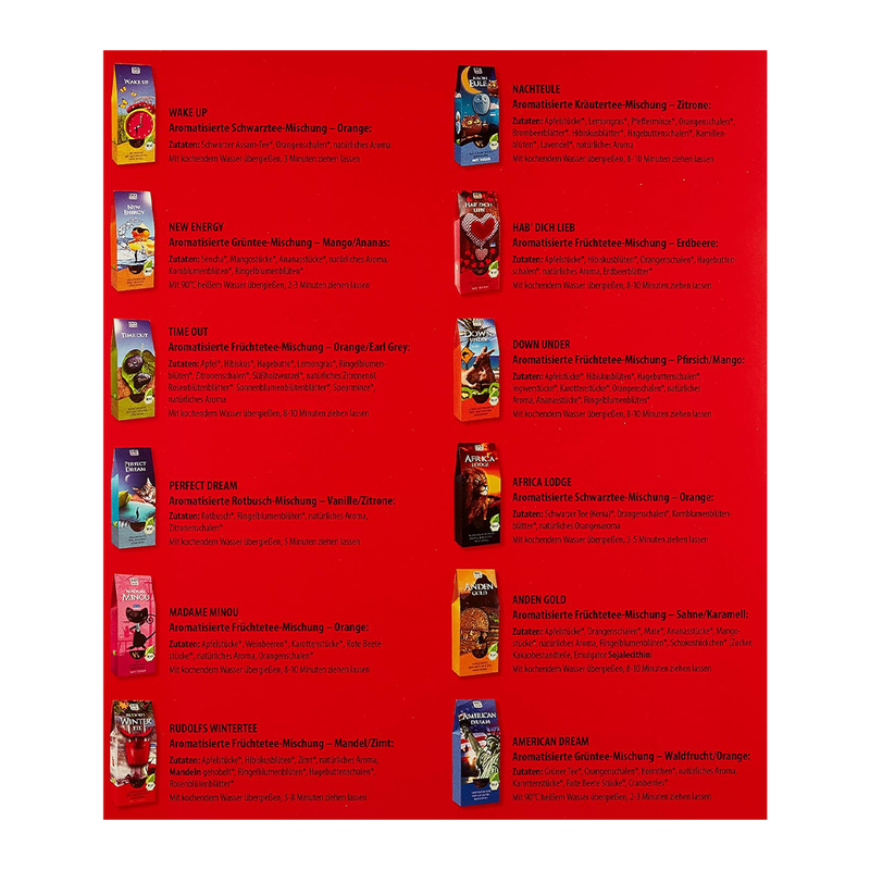 Bio-Tee-Adventskalender