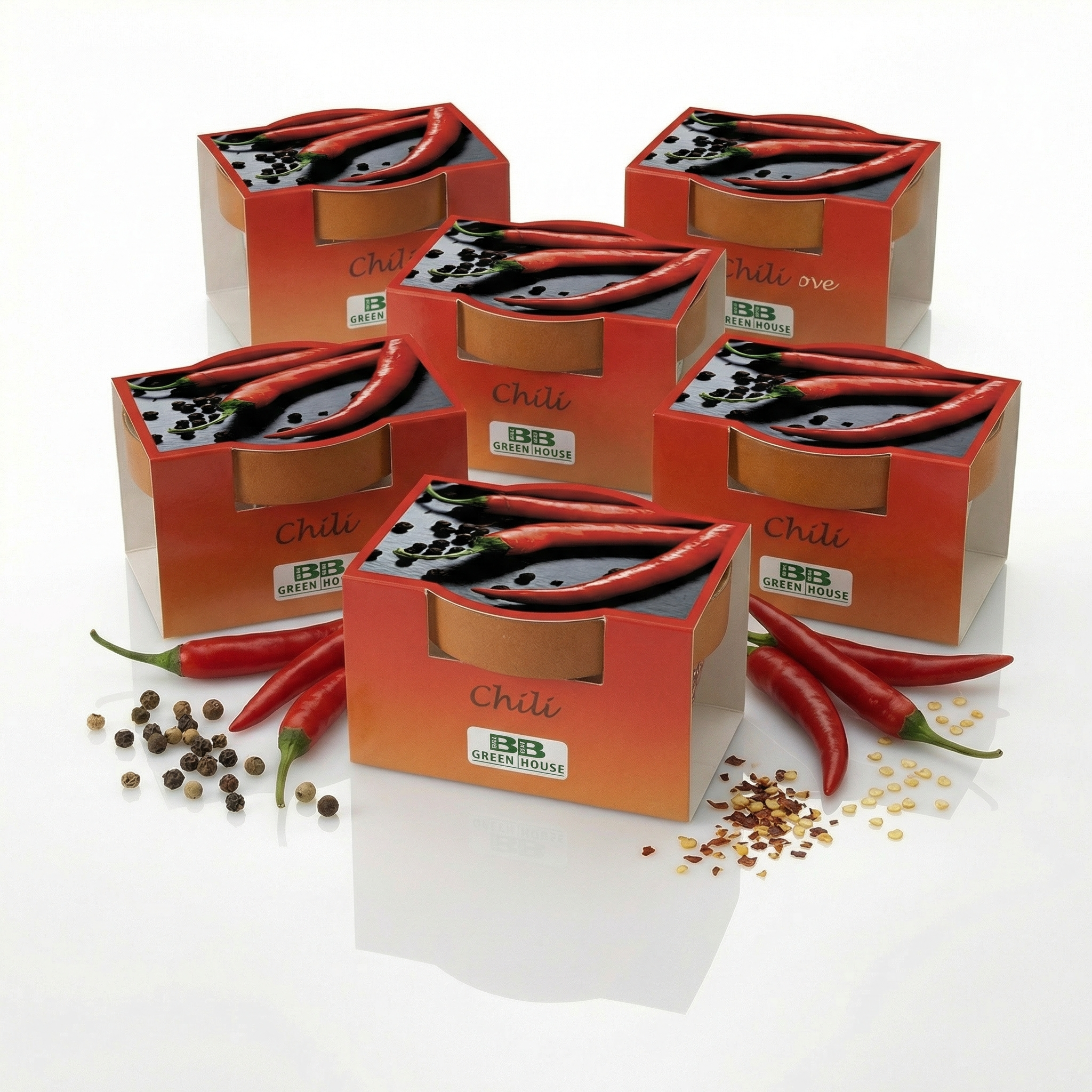 5 Stk. Minipflanzenset Chili