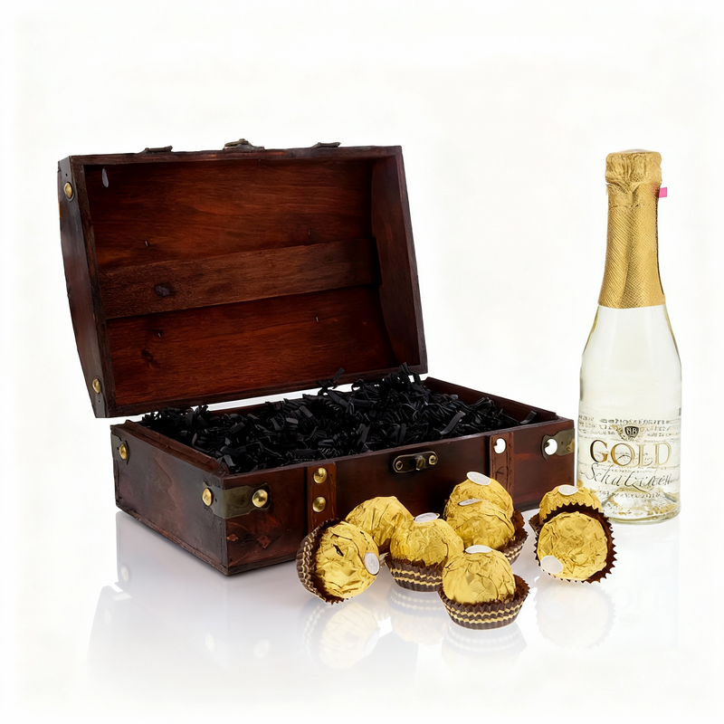 Mini-Schatztruhe Goldschätzchen