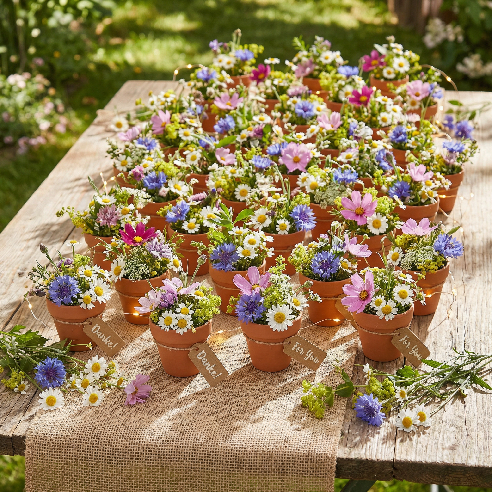 Mini-Pflanzset "Danke" – Personalisierbar