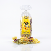 Pasta mit Smiley-Motiv