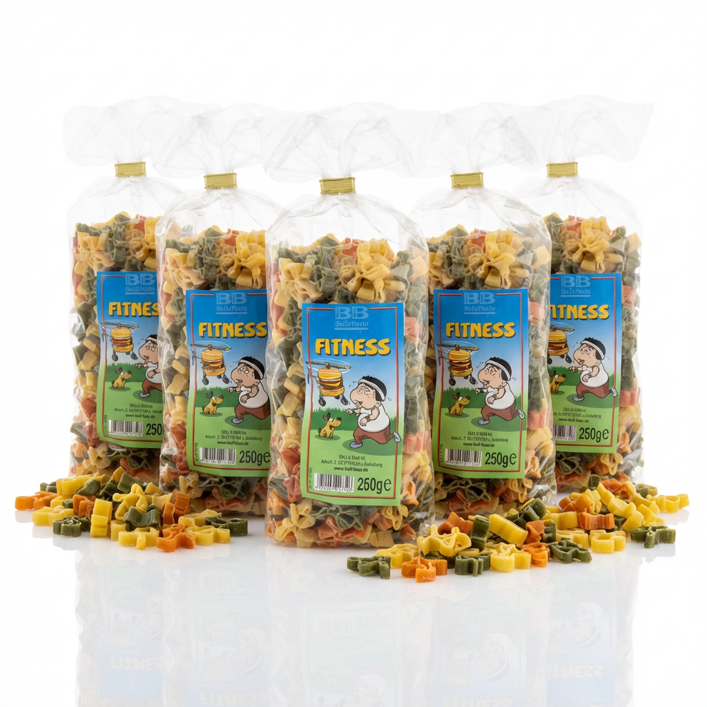 5 x Pasta mit Fitness-Motiven
