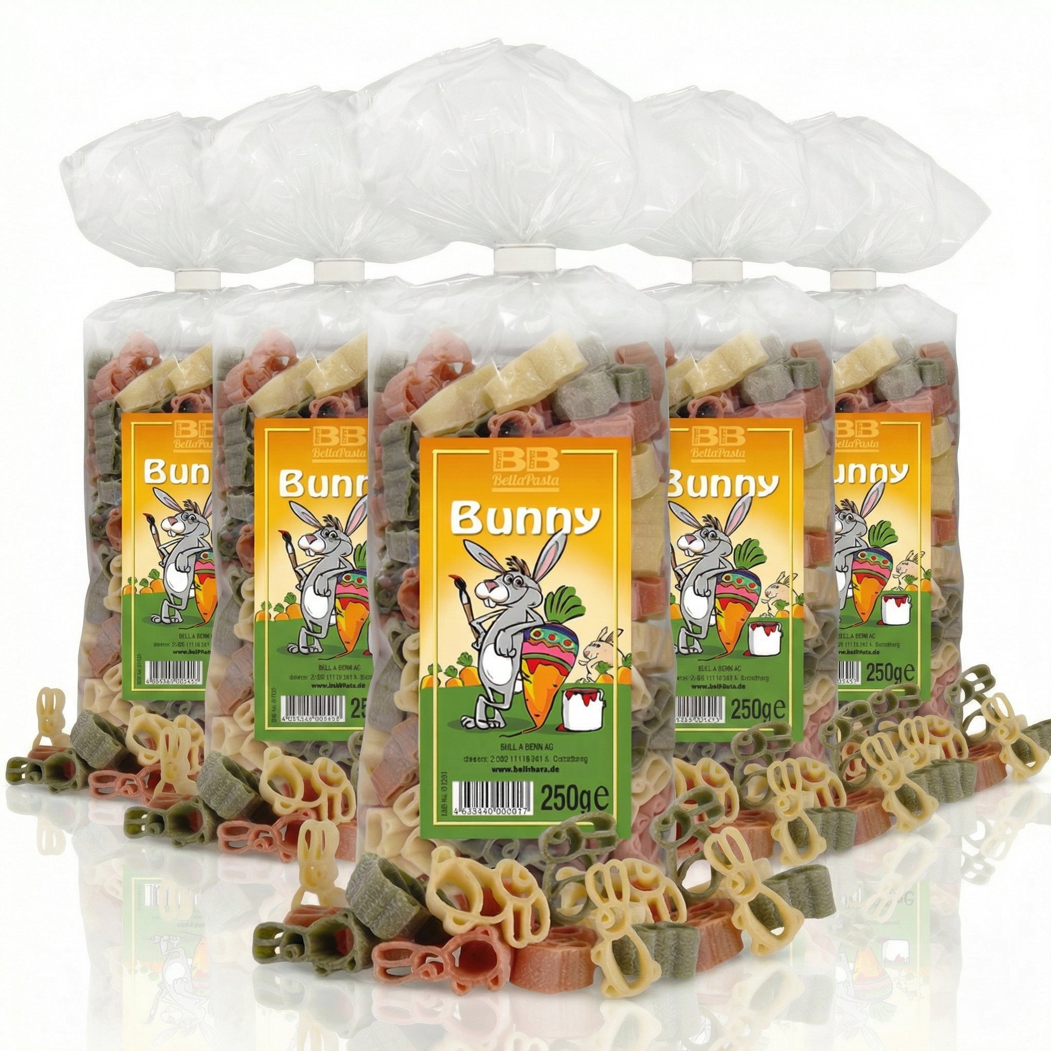 Motivnudeln Bunny 5er Set