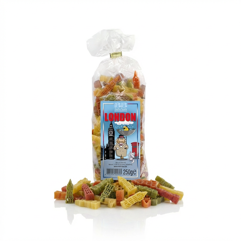 Motivnudeln London Big Ben