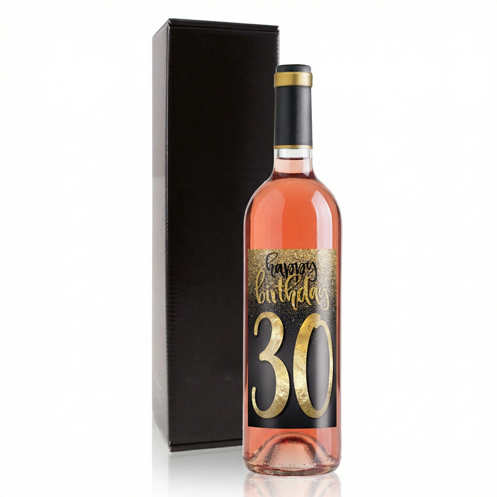 Weingeschenk Happy Birthday 18., 30., 40., 50., 60., 70., 80.