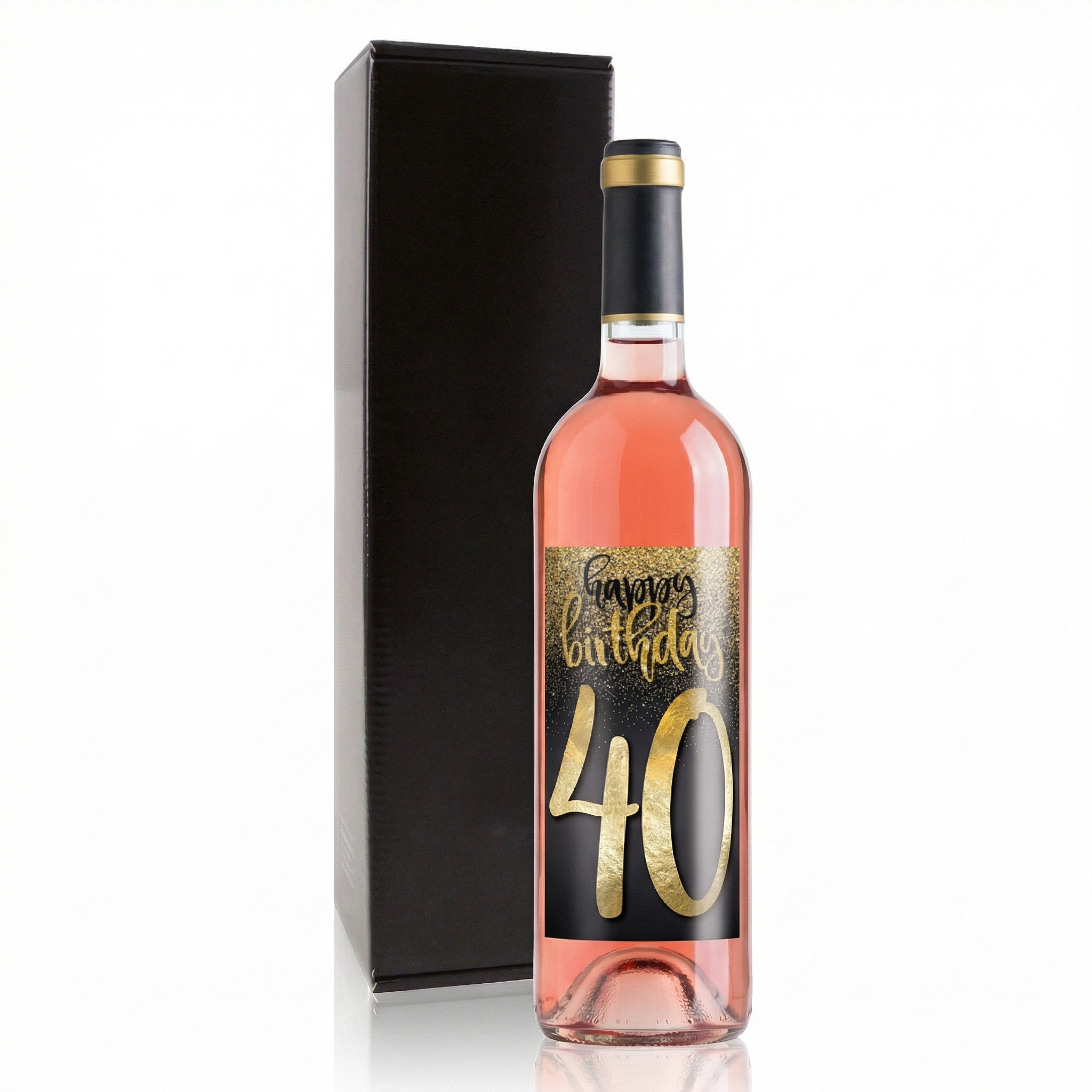 Weingeschenk Happy Birthday 18., 30., 40., 50., 60., 70., 80.