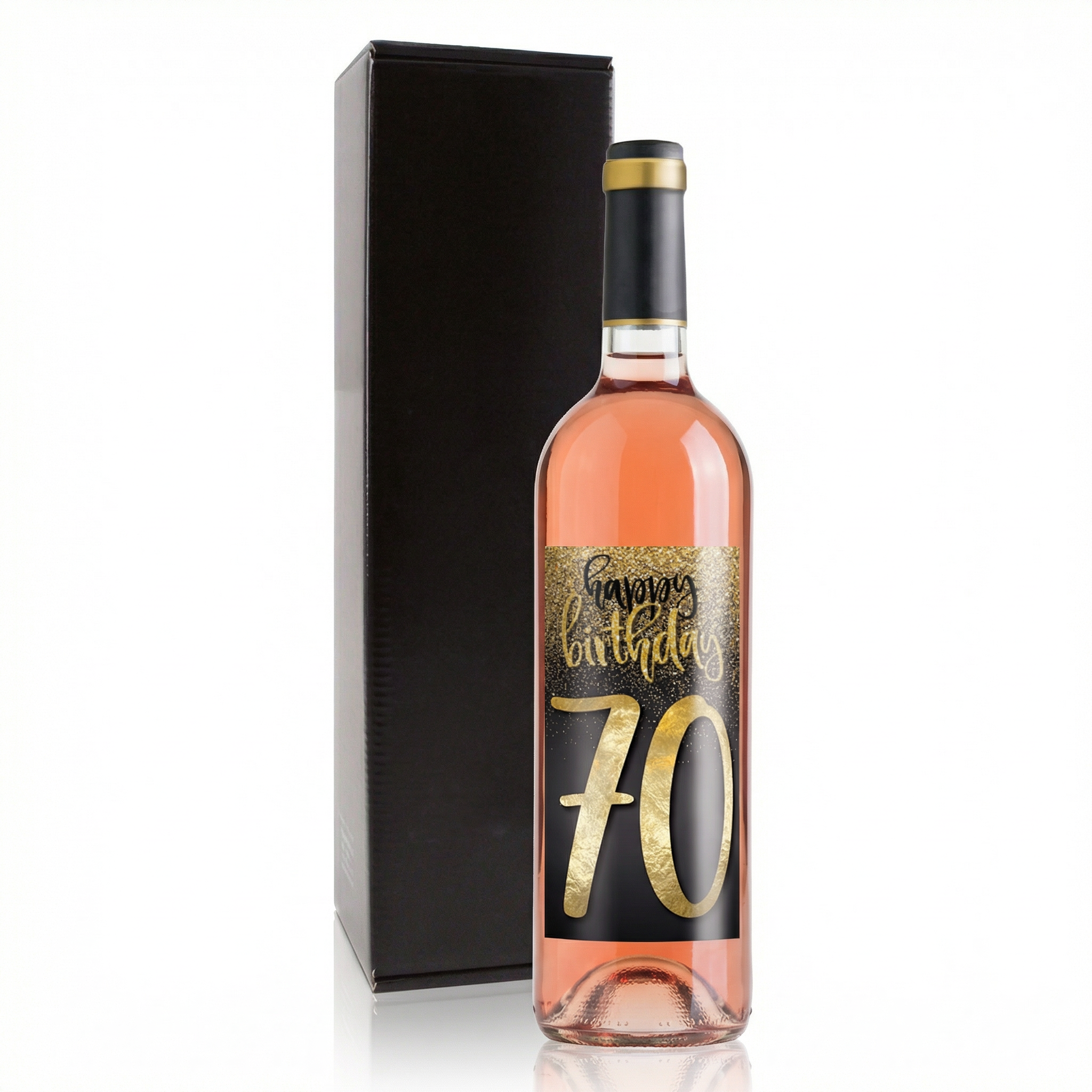 Weingeschenk Happy Birthday 18., 30., 40., 50., 60., 70., 80.