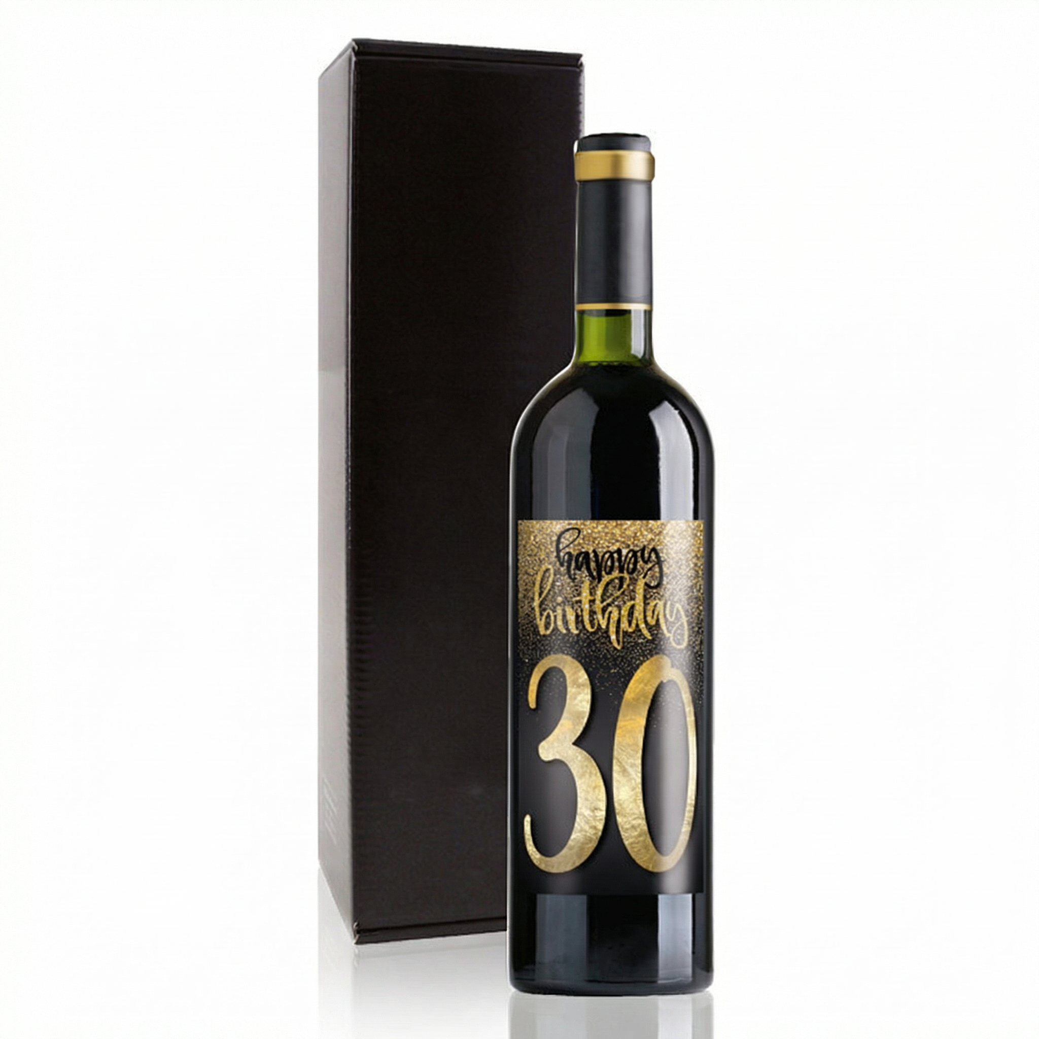 Weingeschenk Happy Birthday 18., 30., 40., 50., 60., 70., 80.