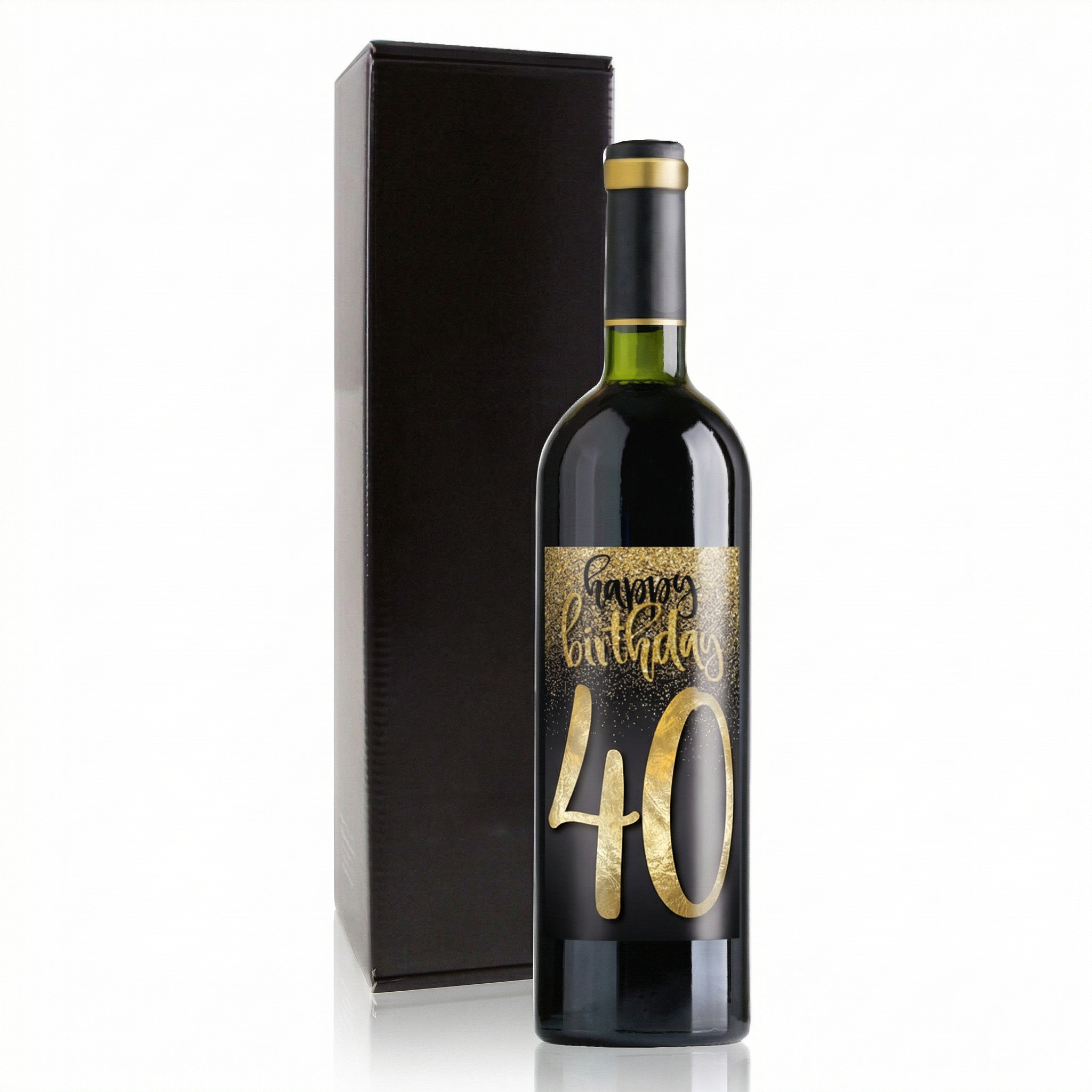 Weingeschenk Happy Birthday 18., 30., 40., 50., 60., 70., 80.