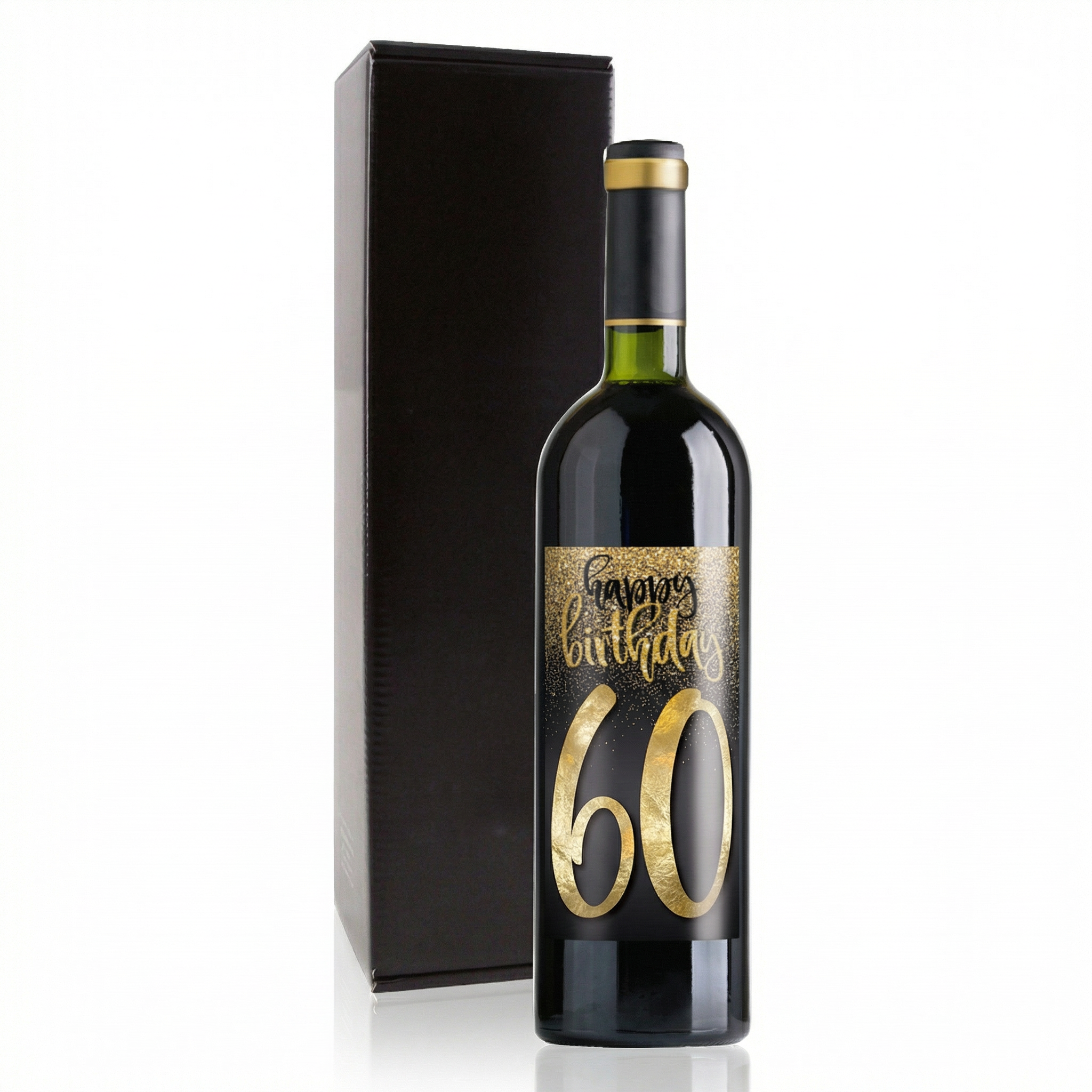 Weingeschenk Happy Birthday 18., 30., 40., 50., 60., 70., 80.