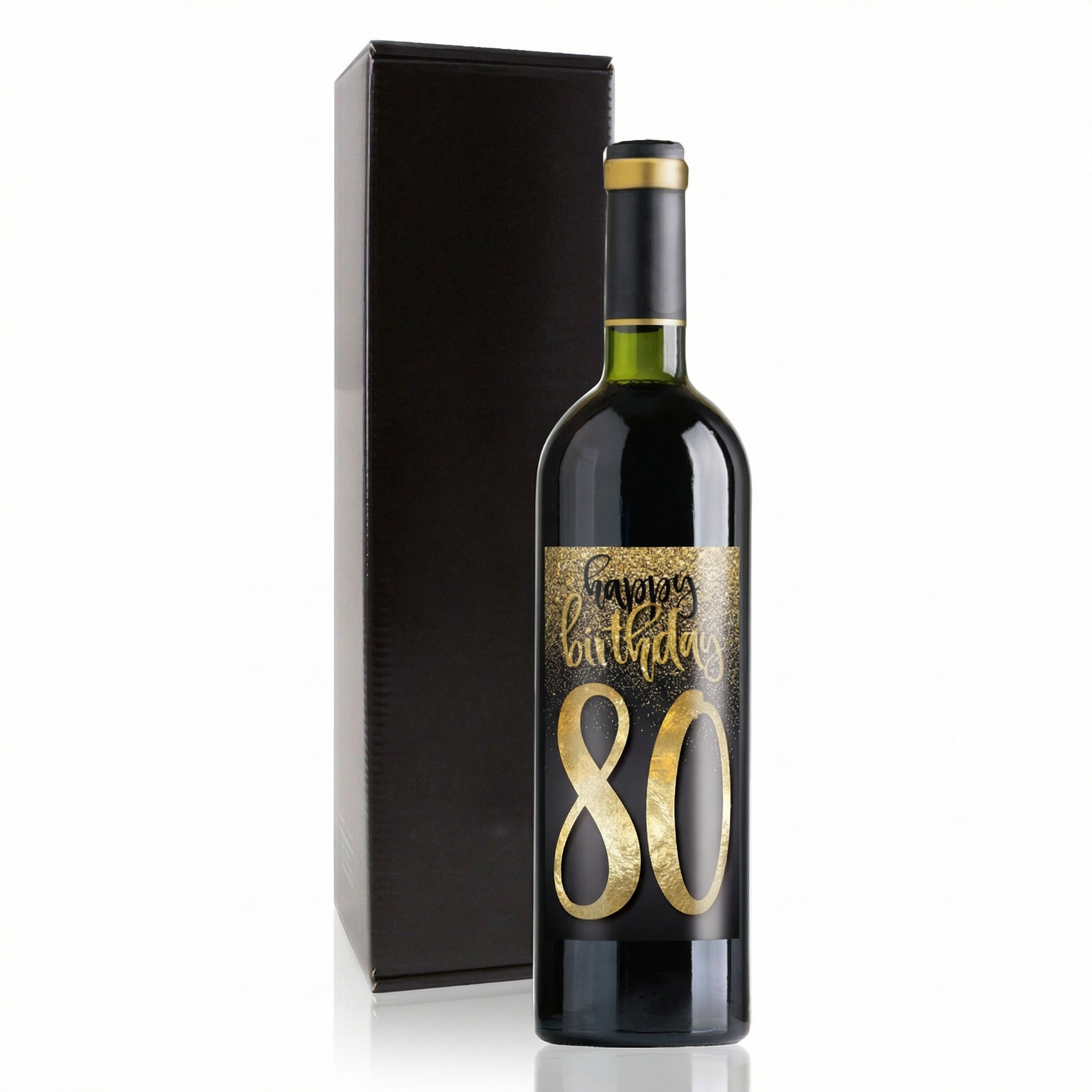 Weingeschenk Happy Birthday 18., 30., 40., 50., 60., 70., 80.
