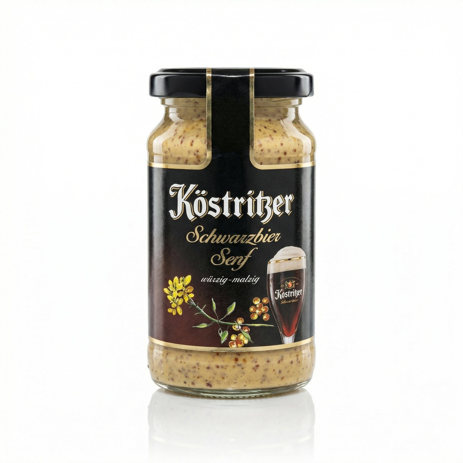 Köstrizter Scharzbier Senf