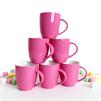 Pinke Tassen im 6er-Set