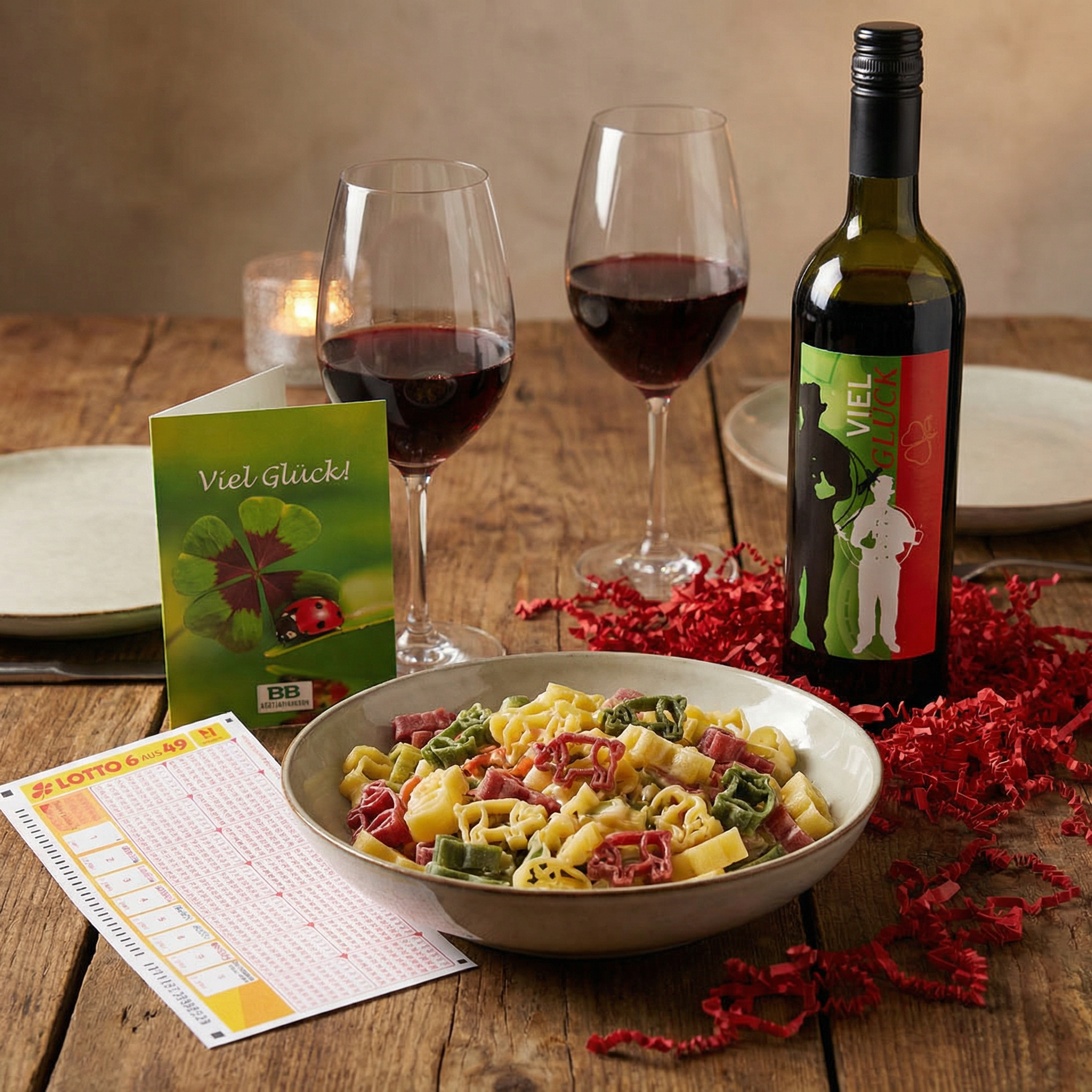 Weingeschenkset "Glücksmomente"