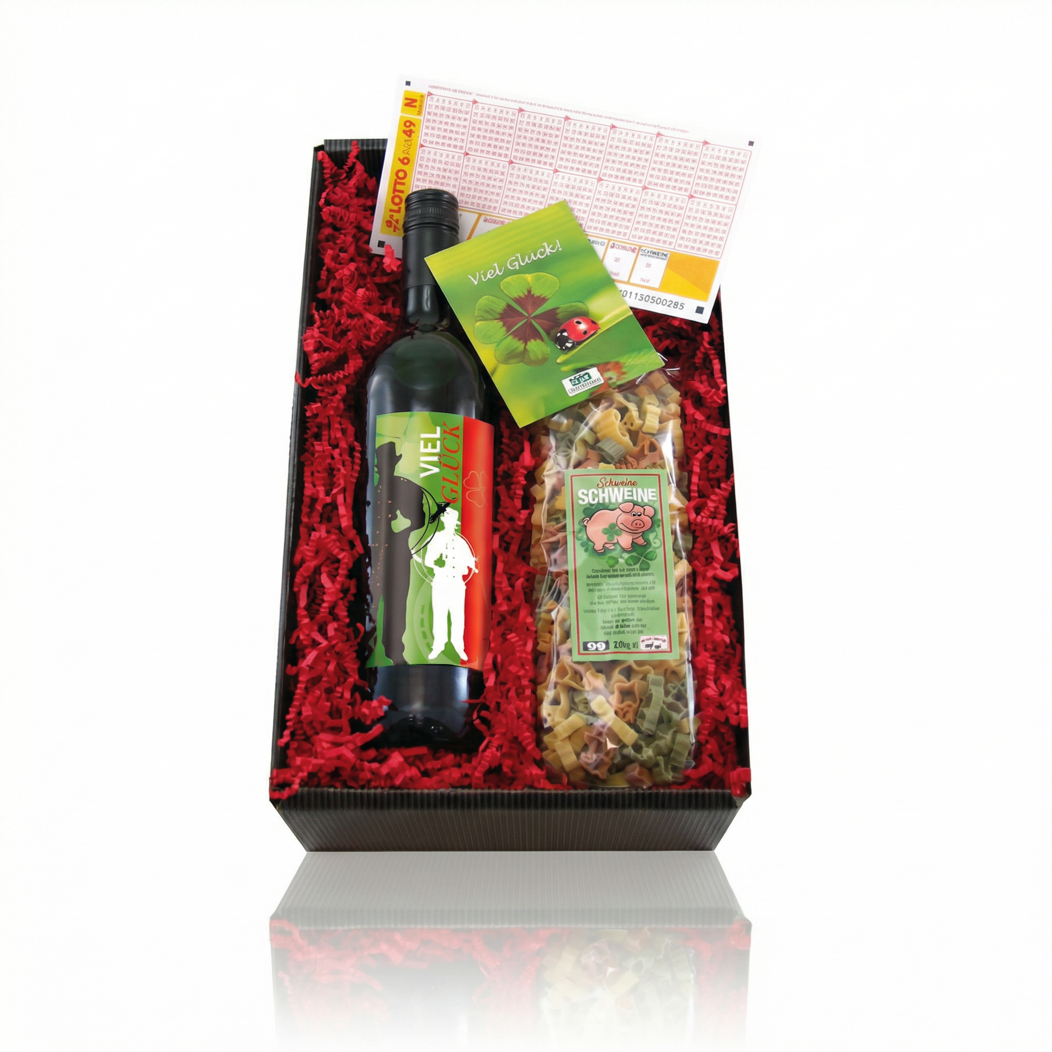 Weingeschenkset "Glücksmomente"