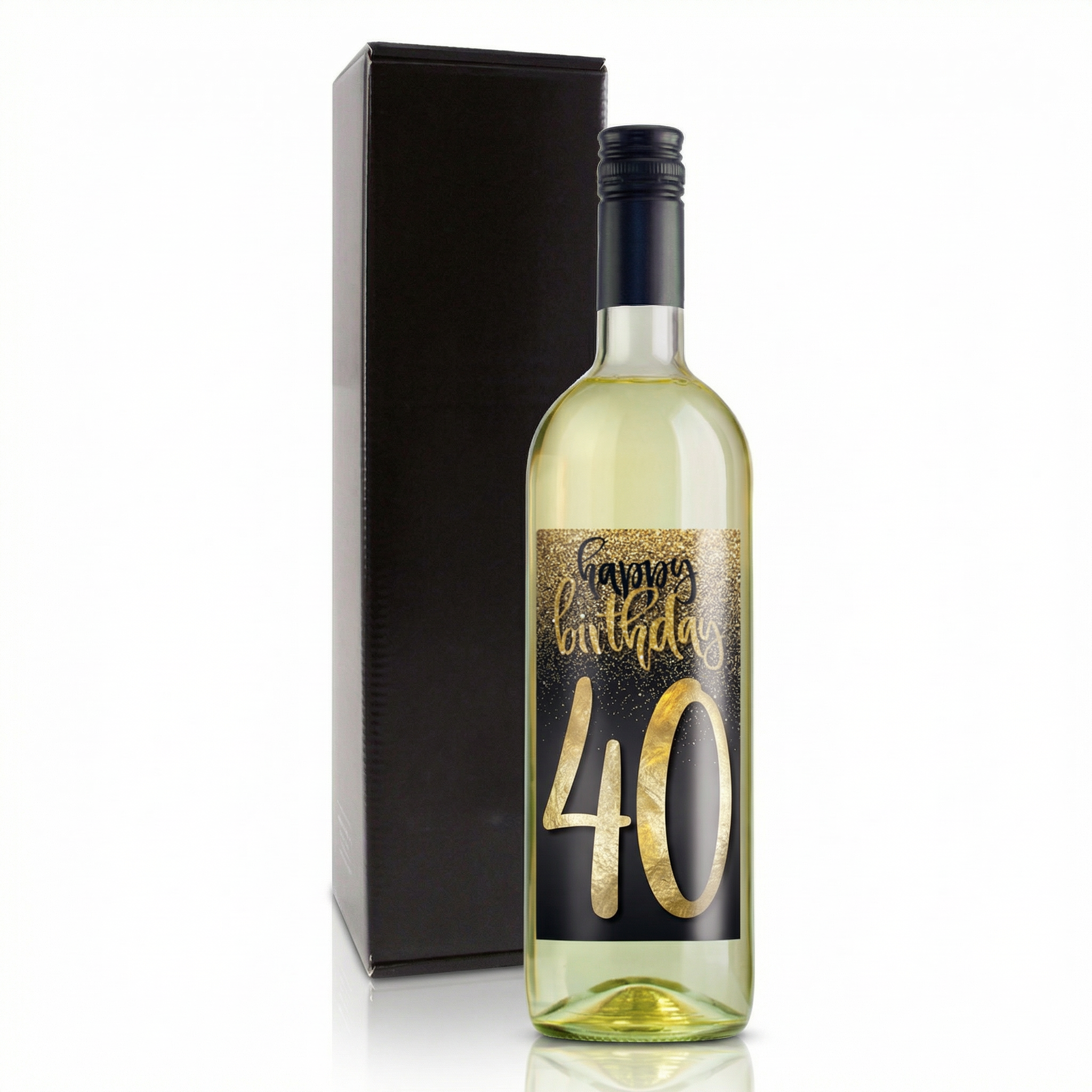 Weingeschenk Happy Birthday 18., 30., 40., 50., 60., 70., 80.