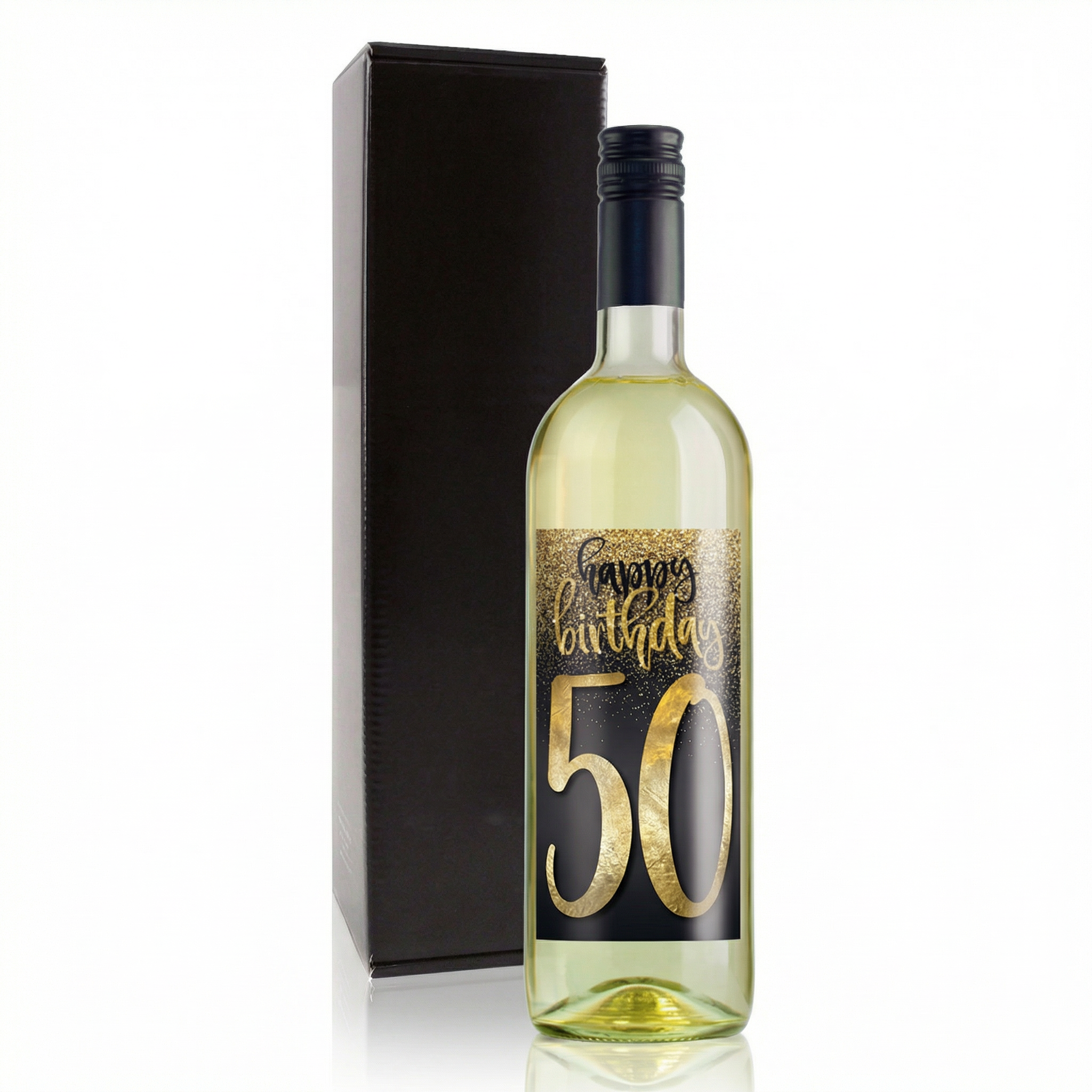 Weingeschenk Happy Birthday 18., 30., 40., 50., 60., 70., 80.