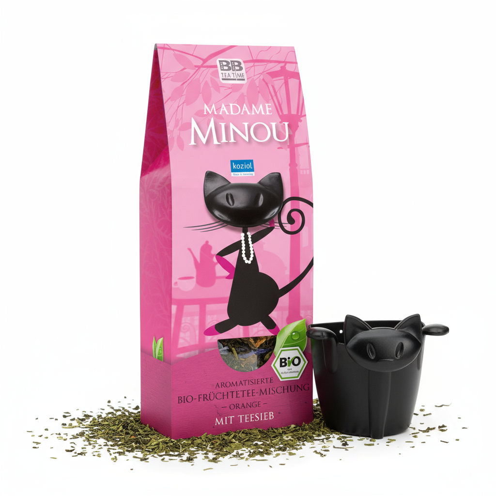 Biotee + Sieb "Madame MINOU"